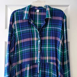 Old Navy Flannel inspired dress